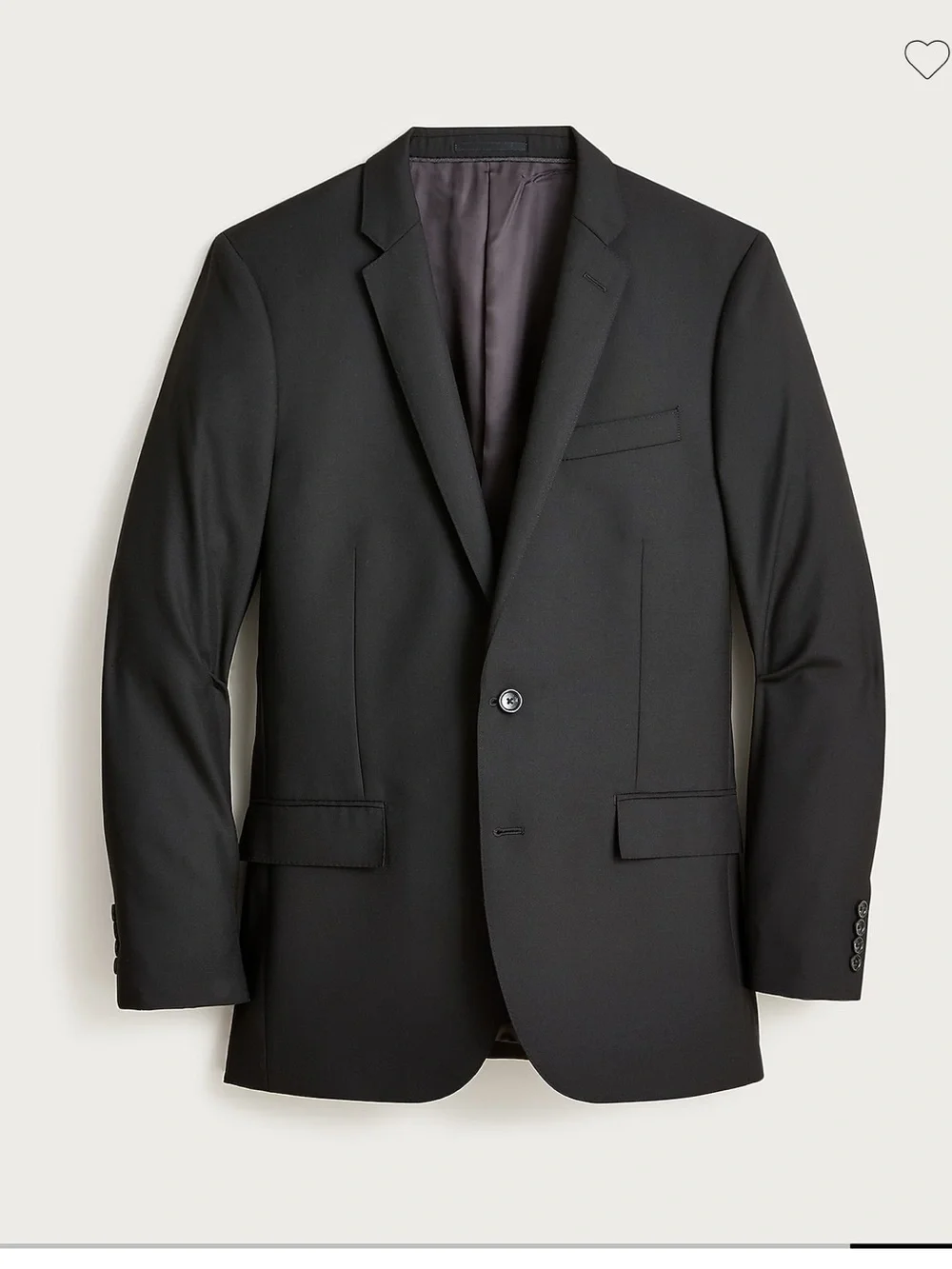 J.Crew Ludlow Slim-fit suit jacket in Italian wool 40S